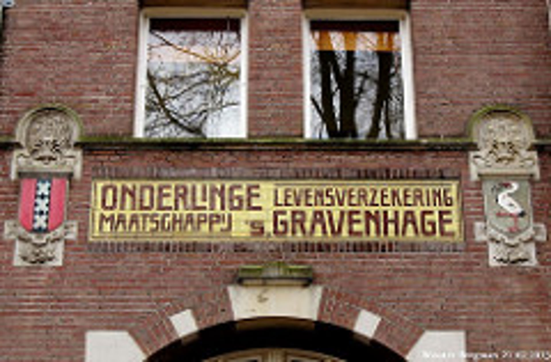 Deel van het oude kantoorpand van OGop de zeestraat